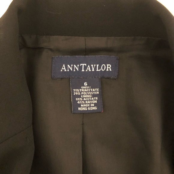 Ann Taylor black blazer - Picture 6 of 7